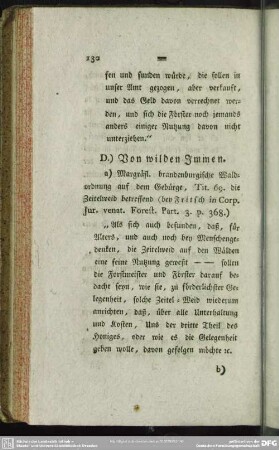 [Anhang] D) Von wilden Immen