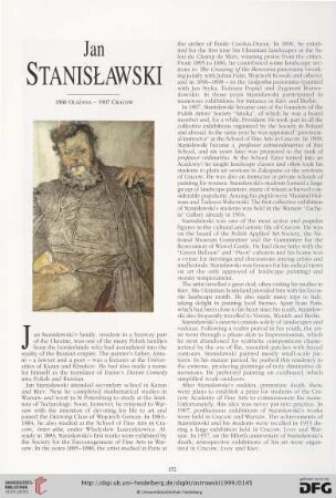 Jan Stanisławski