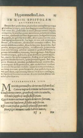 In XIIII. Epist. Argumentum.