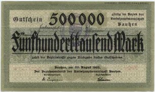 500000 Mark