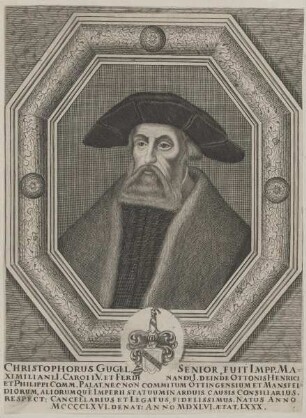 Bildnis des Christophorus Gugel Senior