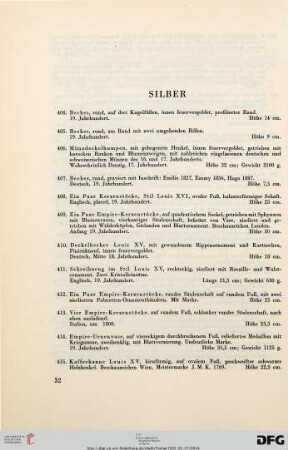 Silber (Nr. 404-455)