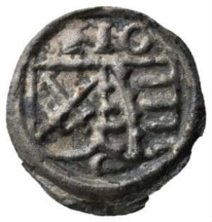 Münze, Pfennig (einseitig), 1512