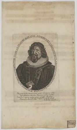 Bildnis des Iohann Balthasar Schvppivs