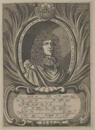 Bildnis des Clamor Henricus Abel
