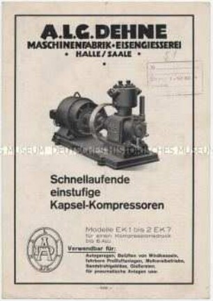 Schnellaufende einstufige Kapselkompressoren