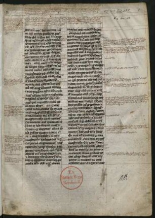 De generatione et corruptione (Anfang fehlt)