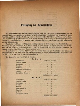 Jahresbericht über die Königlich Bayerische Gewerbschule nebst Vorkurs und Gewerblicher Fortbildungsschule zu Ingolstadt. 1868/69