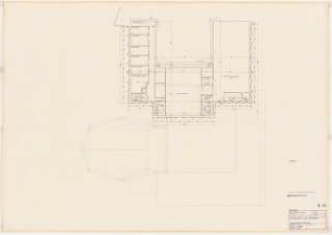 Kammerspiele (später: Schauspielhaus), Bochum: Geschoss Verwaltung Grundriss 1:100