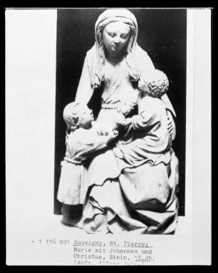 Maria mit Johannes und Christus