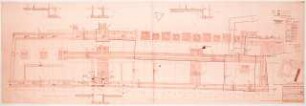 Gsaenger, Gustav; München, Theatinerstr.; Bayerisches Kultusministerium, Erweiterung - Theatiner - Trakt, Bauteil B, Fundamente (Grundriss)