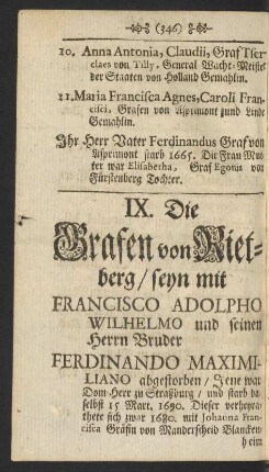 IX. Die Grafen von Rietberg