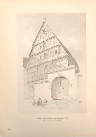 Bild 42 Das Arenhaus 1864, Abgebrochen 1889