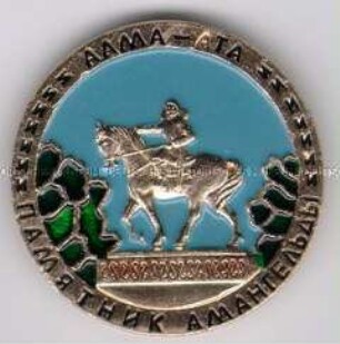 Alma-Ata, Denkmal Amangeldy