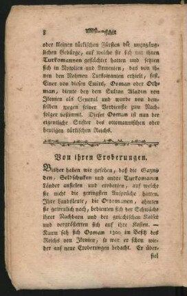 Von ihren Eroberungen