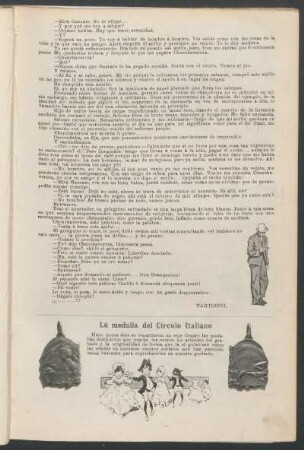 La medalla del Círculo Italiano
