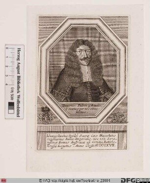 Bildnis Johann Jacob Speidel