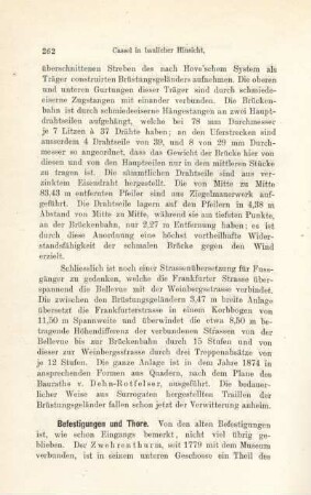Befestigungen und Thore.