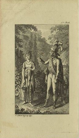 Illustration: Frau und Mann
