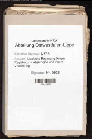 Prüfung des Dr. med. Meyer Lenzberg aus Lemgo