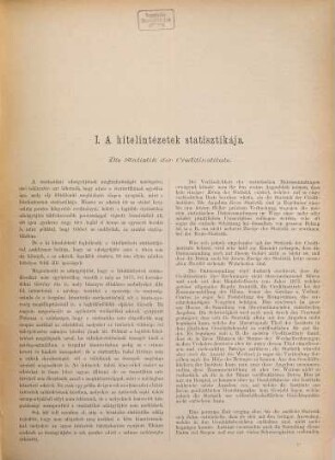 Die Kreditinstitute der Länder der ungarischen Krone, [1]