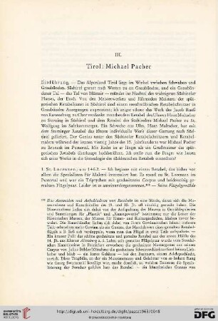 III. Tirol: Michael Pacher