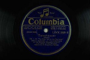 Tannhäuser: 1. Akt "Frau Holder kam aus dem Berg hervor" / (Wagner)