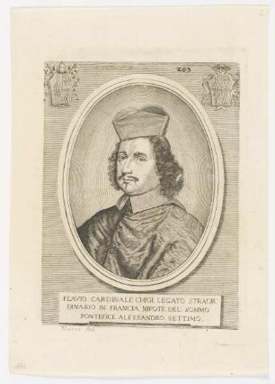 Bildnis des Flavio Cardinale Chigi
