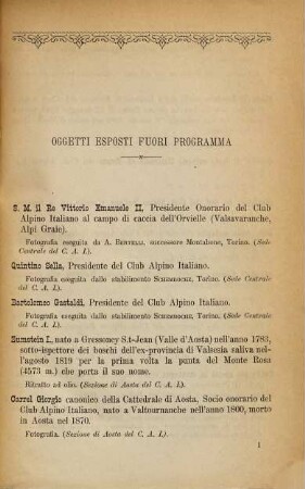 Guida-Ricordo della Esposizione Nazionale Alpina Torino 1884