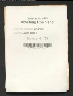 Briefe und Zahlungsanweisungen