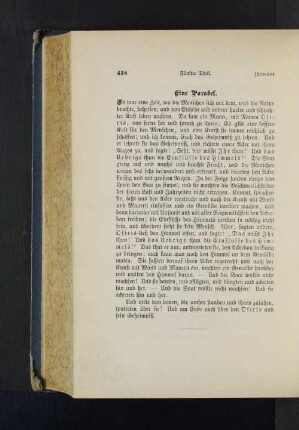 Eine Parabel.