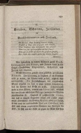 Britten, Schotten, Irrländer in Großbrittannien und Irrland.