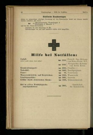 Hilfe bei Notfällen