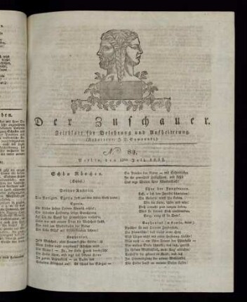 No. 84 - 13. Juli 1822