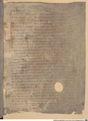 Isagoge cum glossis (unvollständig) - BSB Clm 14516