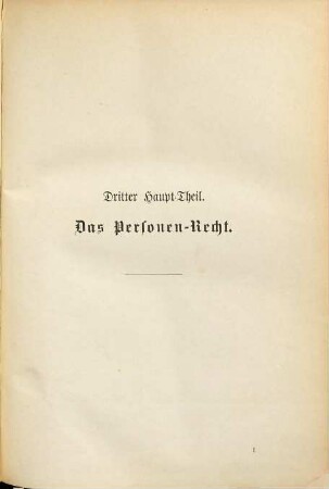 Lehrbuch des gesammten Privatrechtes in geschichtlicher, dogmatischer und wirthschaftlicher Beziehung : mit Rücks. auf die einschlägigen Materien des öffentlichen Rechtes, 3
