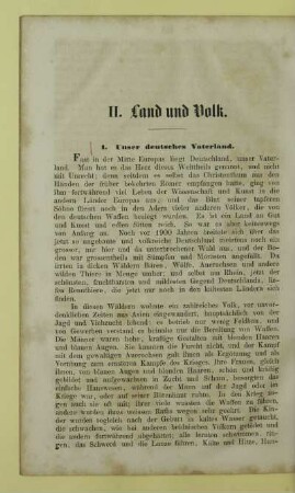 1. Unser deutsches Vaterland