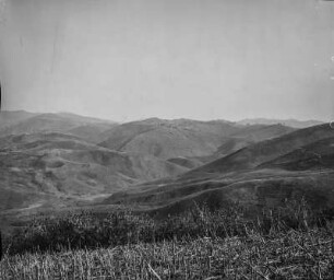 Berglandschaft : Die bergige Landschaft Ruandas