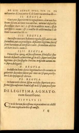 De Legitima Agnatorum successione. Titulus II.