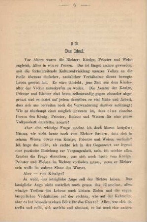 § 2. Das Ideal.