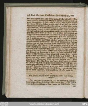 10. Trost für einen Christen aus der Vorsorge Gottes bey seinen widrigen Schicksalen.