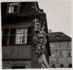 Bamberg, Haus mit Madonna