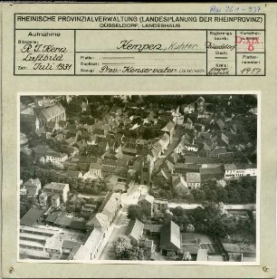 Kempen, Kuhtor, Innenstadt
