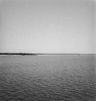 Hafen : Blick in Richtung des Hafens von Maputo