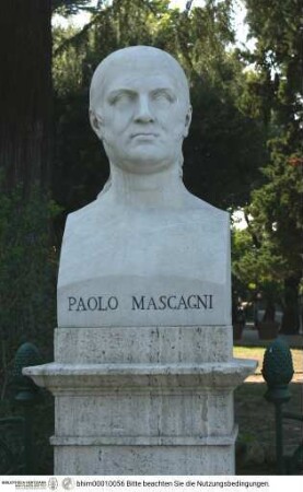 Büste des Paolo Mascagni