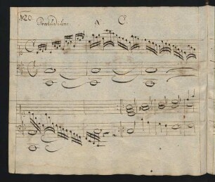 Präludien; Tasteninstrument; C-Dur