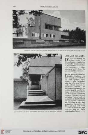 39: Neues Bauen
