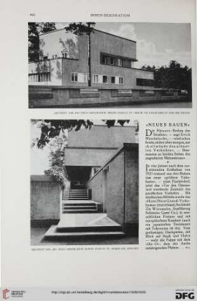 39: Neues Bauen
