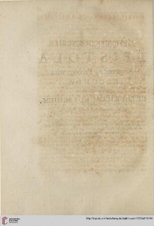 Johannis Gaubii epistola anatomica, problematica secunda […]