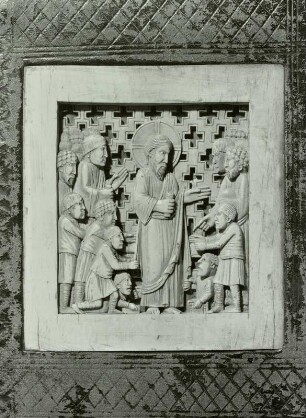 Codex Wittekindeus: Christi Auftrag zur Speisung der 5000